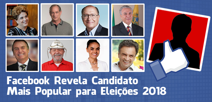 Facebook Revela Candidato Mais Popular para Eleições 2018 Anderson Alves Marketing Digital Eleitoral